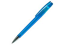 Ручка шариковая, пластик, фрост, голубой/серебро, Z-PEN, фото 1