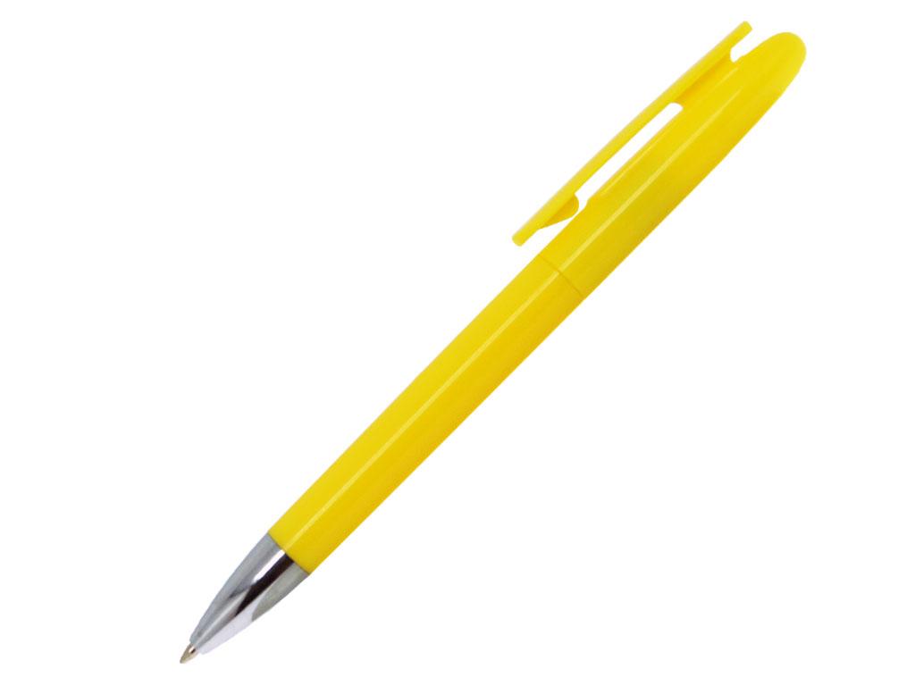 Ручка шариковая, пластик, желтый/серебро, ASTRA, фото 1