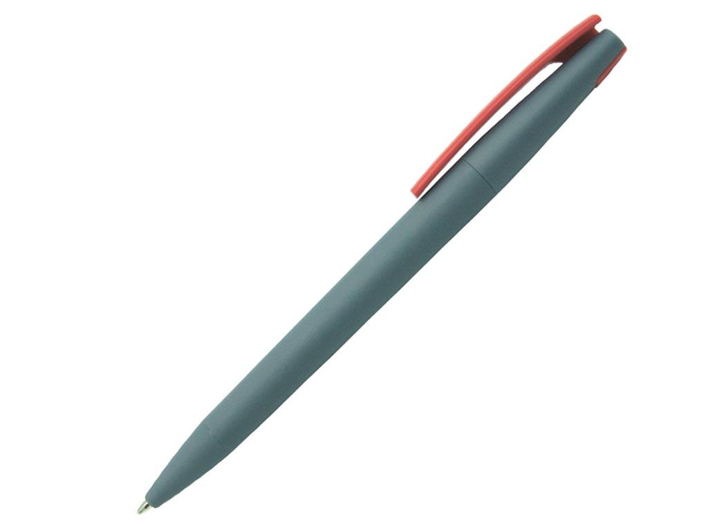 Ручка шариковая, пластик, софт тач, серый/оранжевый, Z-PEN Color Mix