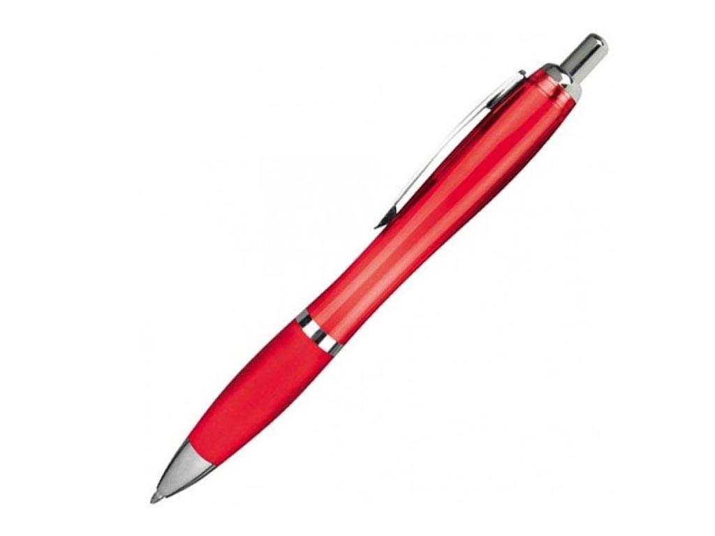 Ручка шариковая, пластик, DOLPH, красный