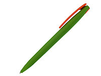 Ручка шариковая, пластик, софт тач, зеленый/оранжевый, Z-PEN Color Mix
