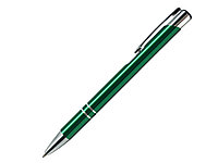 Ручка шариковая, COSMO, металл, зеленый/серебро, фото 1