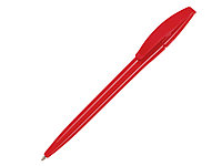 Ручка шариковая, пластик, красный SLIM