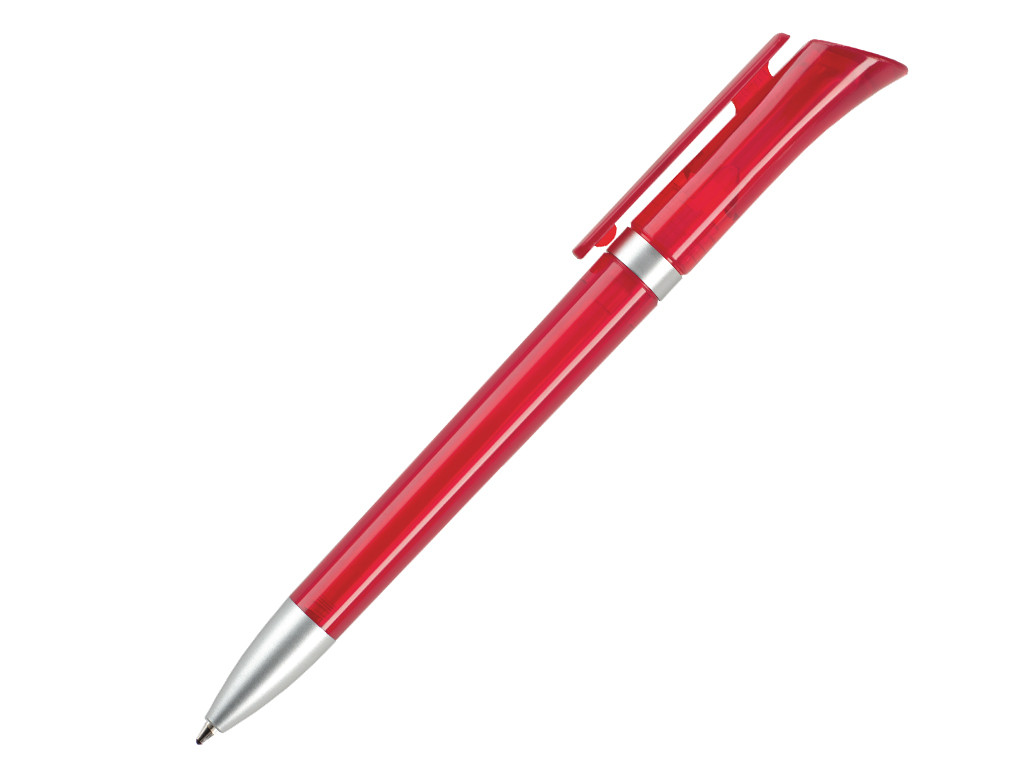 Ручка шариковая, пластик, красный Galaxy