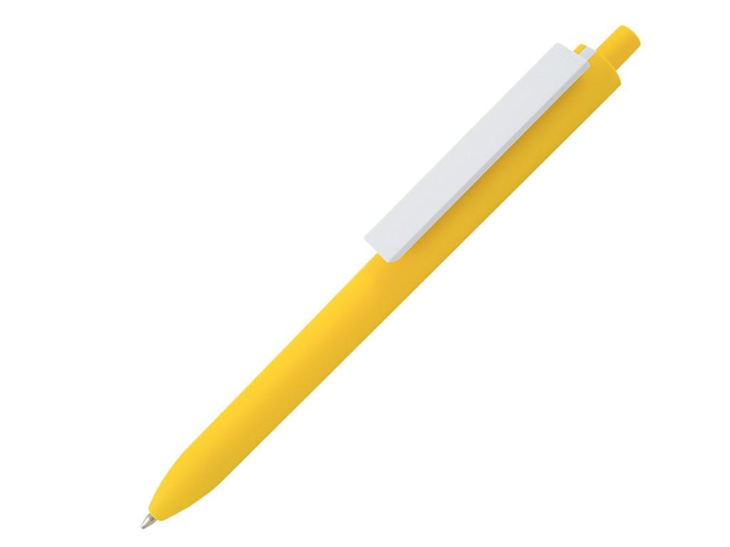 Ручка шариковая, пластик, желтый/белый El Primero Color