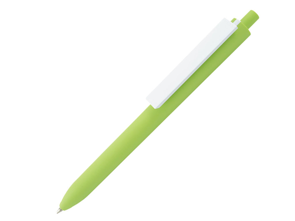 Ручка шариковая, пластик, зеленый/белый El Primero Color