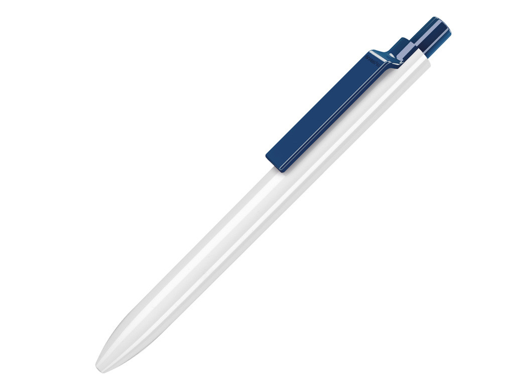 Ручка шариковая, пластик, белый/синий Eris