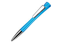 Ручка шариковая, пластик, прозрачный, голубой Lenox