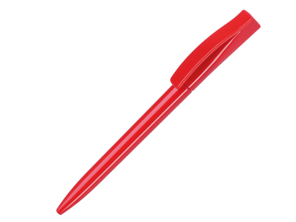 Ручка шариковая, пластик, красный, SMART
