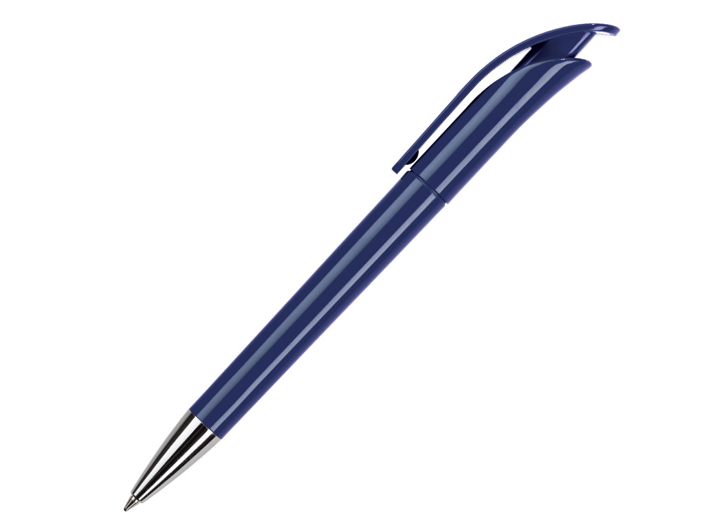 Ручка шариковая, пластик, темно-синий Focus