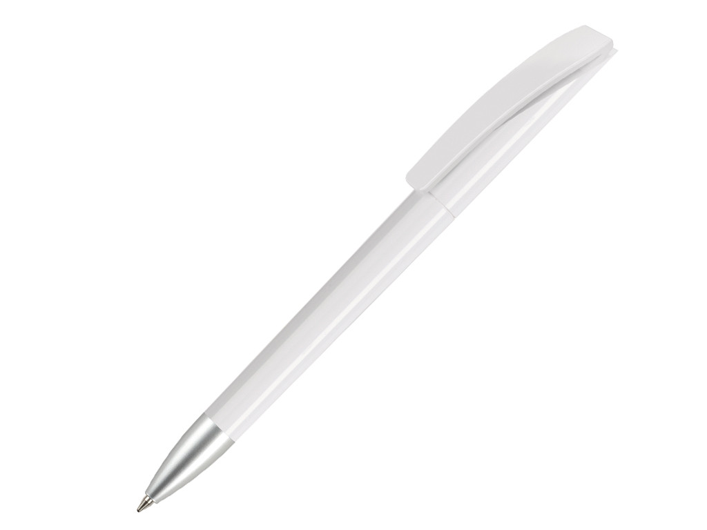 Ручка шариковая, пластик, белый Evo
