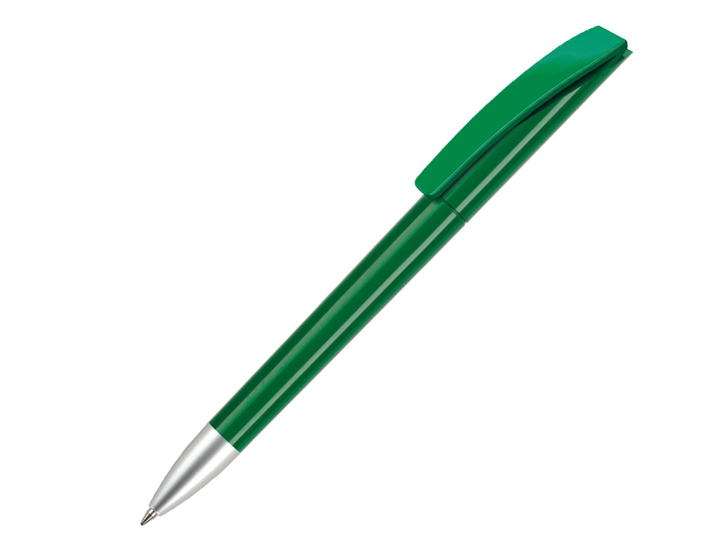 Ручка шариковая, пластик, зеленый Evo