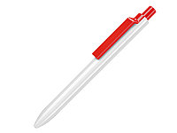 Ручка шариковая, пластик, белый/красный Eris