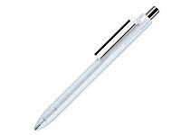 Ручка шариковая, пластик, белый, прозрачный Eris