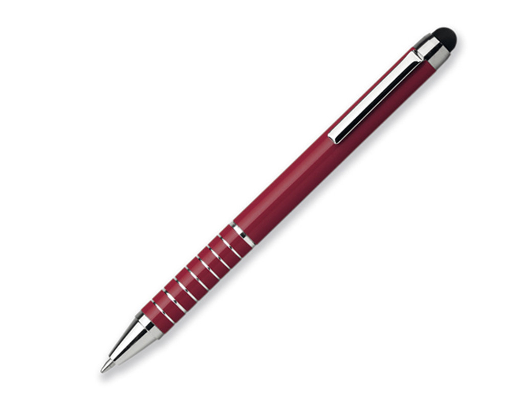 Ручка шариковая, металл, бордовый Shorty