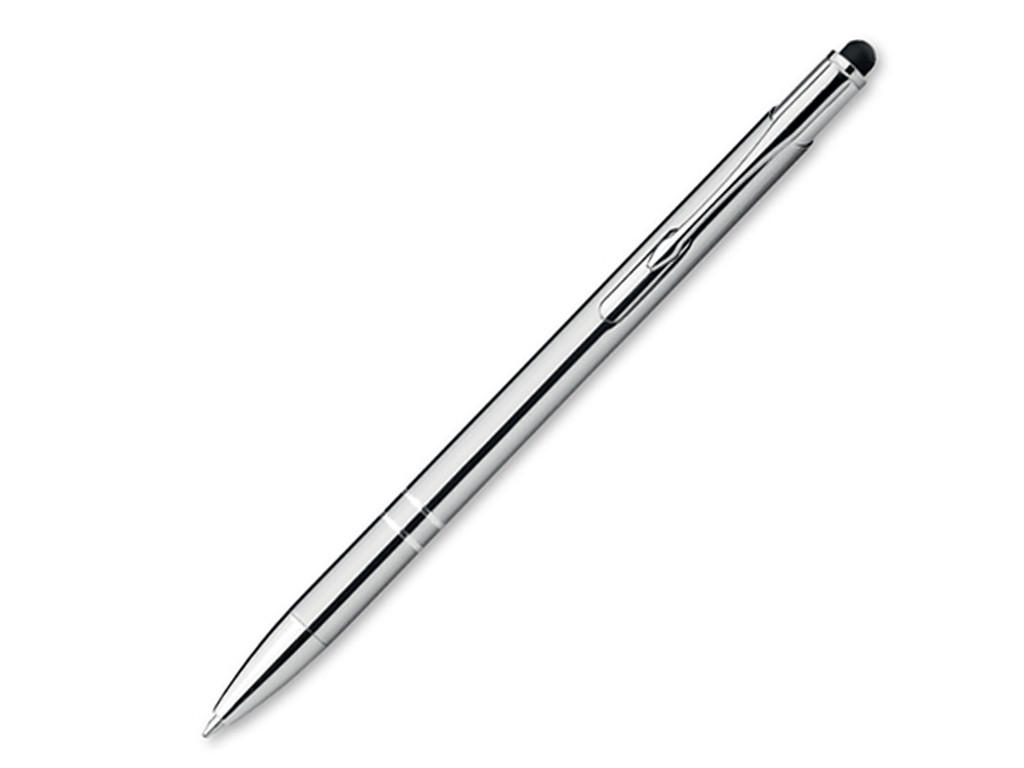 Ручка шариковая, металл, хром Oleg Slim