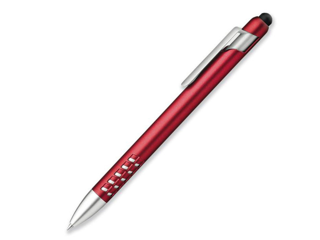 Ручка шариковая, пластик, красный Easel