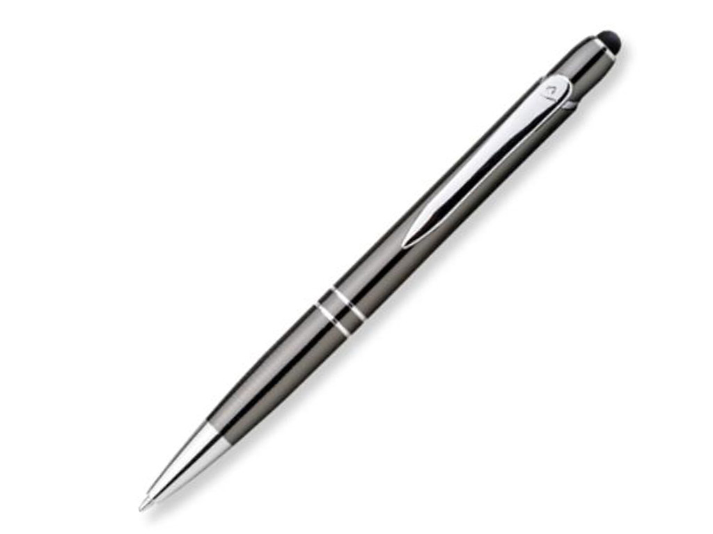 Ручка шариковая, металл, серый Marietta Touch