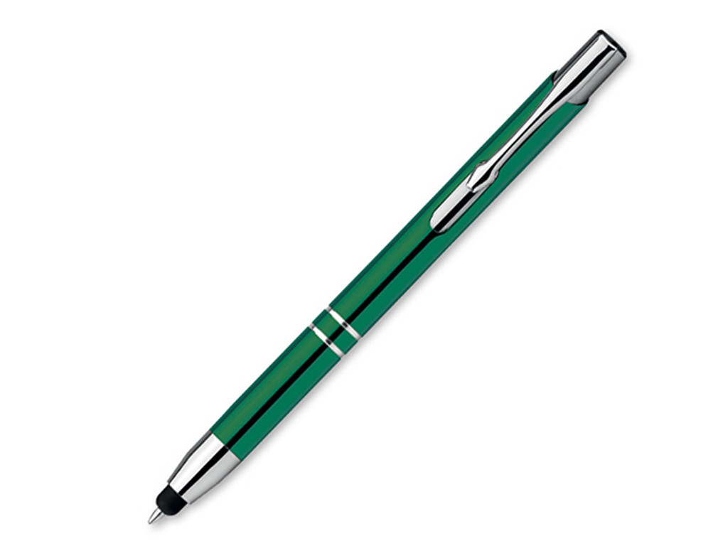 Ручка шариковая, металл, зеленый Oleg Touch