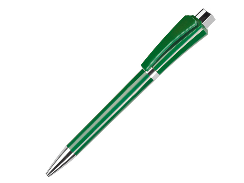 Ручка шариковая, пластик, зеленый Optimus