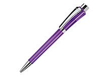 Ручка шариковая, пластик, фиолетовый, прозрачный Optimus