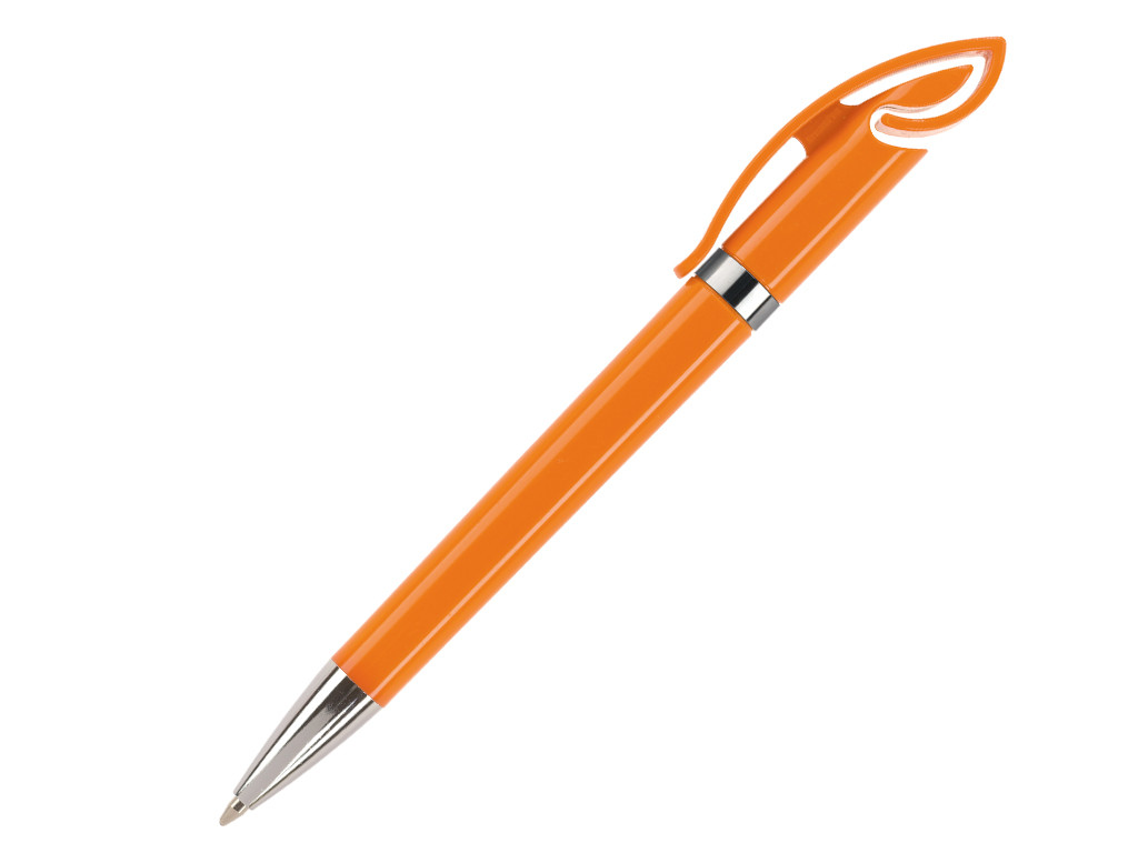 Ручка шариковая, пластик, оранжевый Cobra