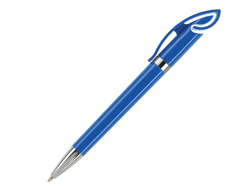 Ручка шариковая, пластик, синий Cobra