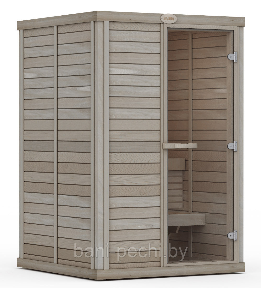 Сауна в сборе SAWO 1414RS интерьер CLASSIC осина без оборудования