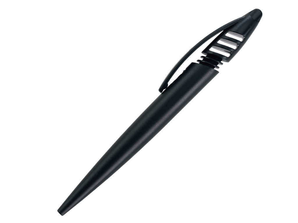 Ручка шариковая, пластик, черный Shark