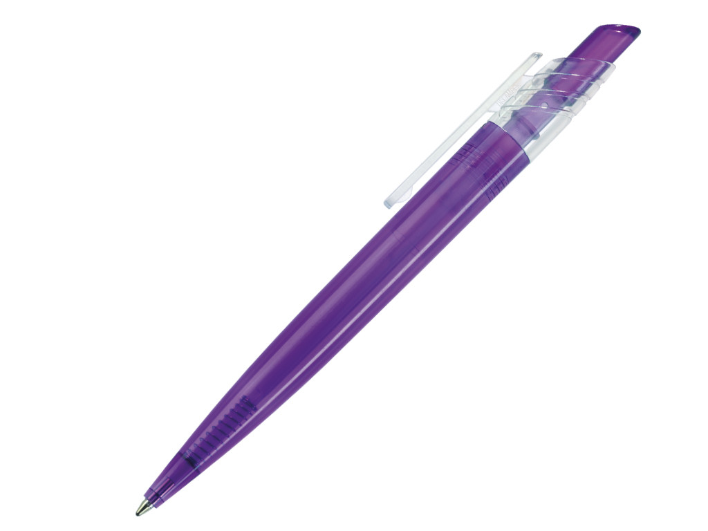 Ручка шариковая, пластик, фиолетовый, прозрачный Dream