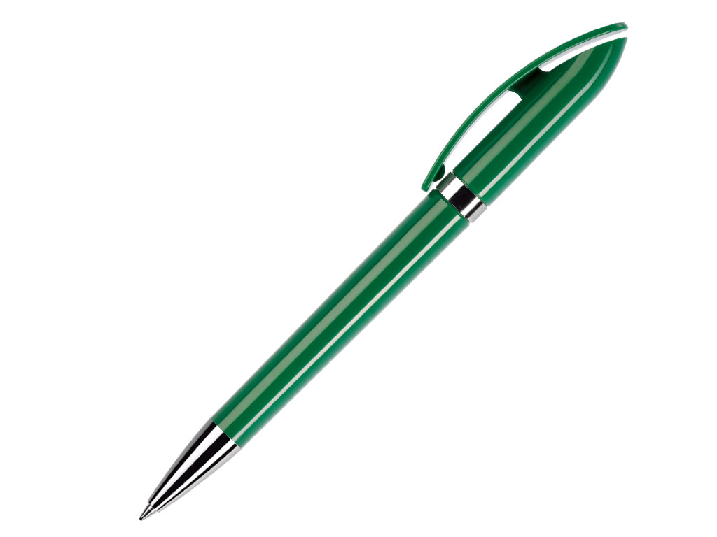 Ручка шариковая, пластик, зеленый Polo