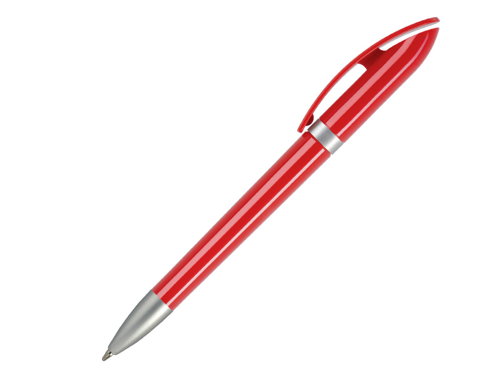 Ручка шариковая, пластик, красный Polo