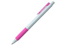 Ручка шариковая, пластик, белый/розовый, Venice