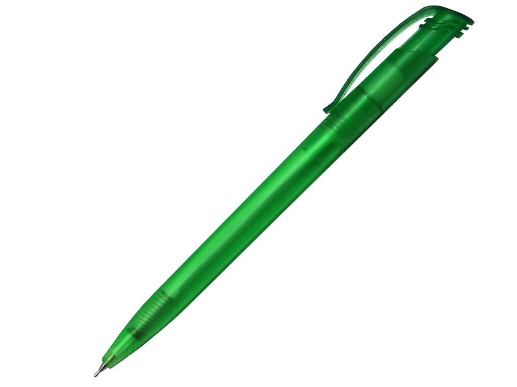 Ручка шариковая, пластик, фрост, зеленый, Puro