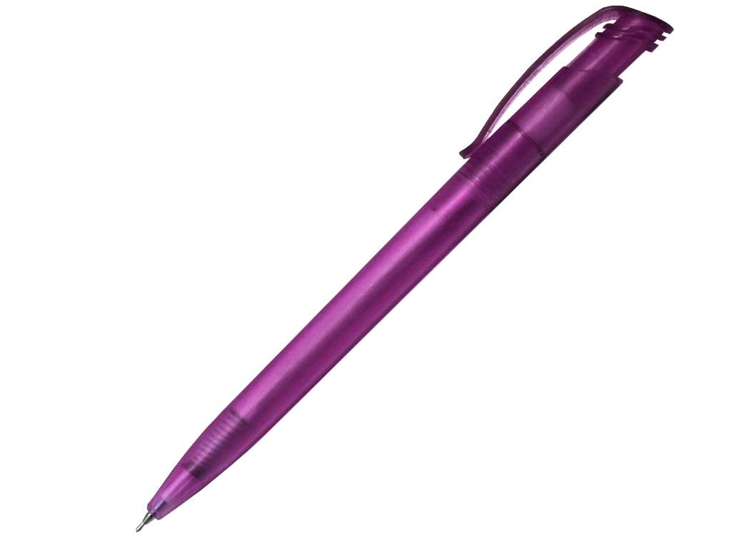 Ручка шариковая, пластик, фрост, фиолетовый, Puro