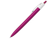 Ручка шариковая, пластик, розовый/белый, Barron