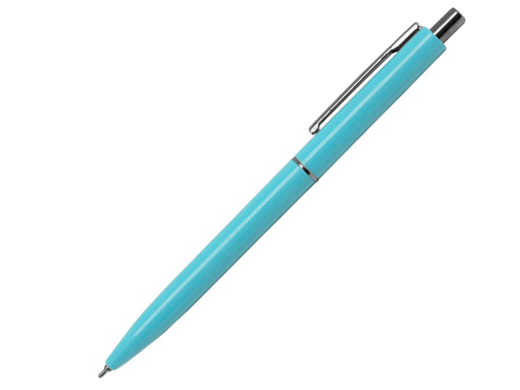 Ручка шариковая, пластик, голубой/серебро, Best Point