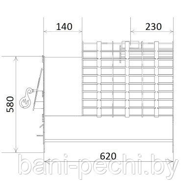 Печь для бани "Елисей" - фото 6 - id-p92791109