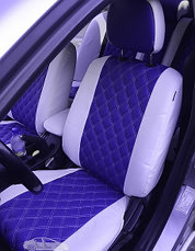 Чехлы для Honda CR-V (02-06) Экокожа, фото 2