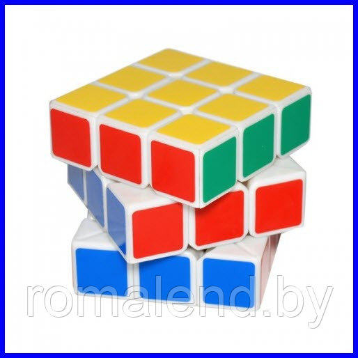 Головоломка Кубик Рубика 3х3 простой - фото 1 - id-p92825152