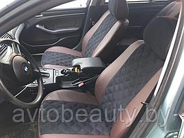 Чехол для Fiat Albea (comfort) (02-12) Экокожа, фото 2