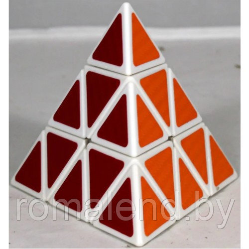 Головоломка Кубик-рубика Пирамидка-треугольник с наклейками - фото 4 - id-p92841126