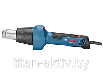 Термовоздуходувка BOSCH GHG 20-60 в кор. (2000 Вт, 2 скор., 50-600 °С, плавн. рег.,150-300/300-500 °