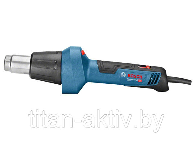 Термовоздуходувка BOSCH GHG 20-60 в кор. (2000 Вт, 2 скор., 50-600 °С, плавн. рег.,150-300/300-500 ° - фото 1 - id-p89693896