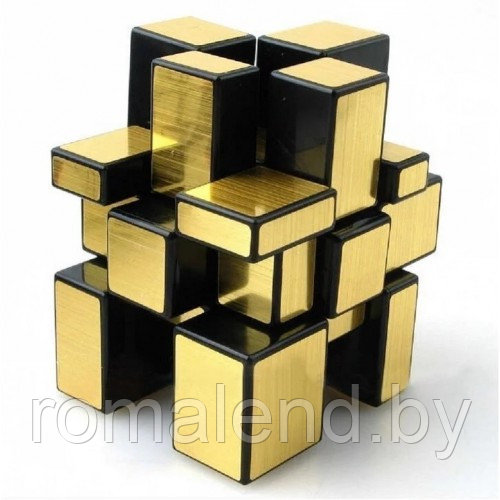 Кубик Рубика 3х3 Зеркальный, золотистый (Mirror Block) - фото 4 - id-p92842927