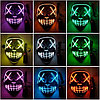 Неоновая маска Судная ночь LED маска для вечеринок, фото 3
