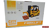 Инерционная машинка Грузоподъемник (Forklift) City Servise WY690A, фото 4