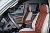 Чехлы для Hyundai Accent (17-) РОМБИК (Экокожа), фото 2
