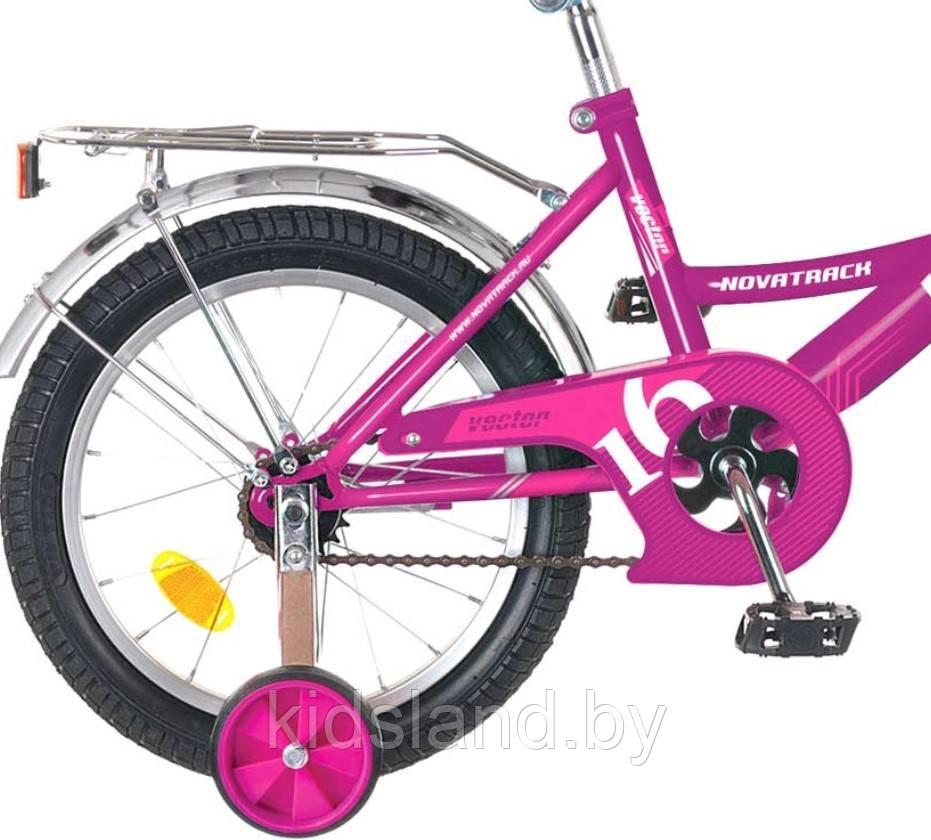 Детский велосипед Novatrack Vector 20'' фиолетовый - фото 3 - id-p92871789