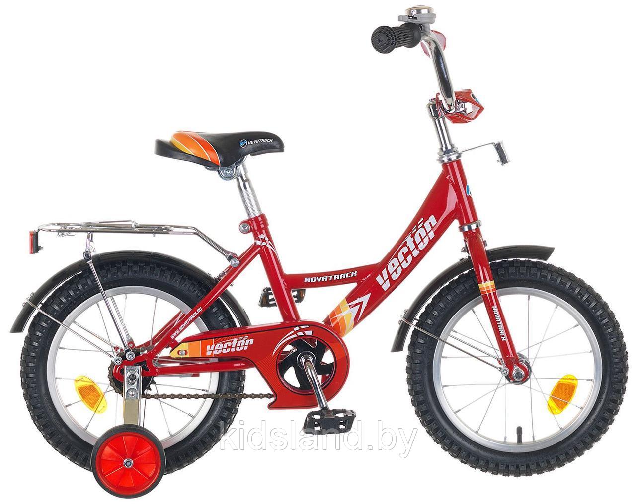 Детский велосипед Novatrack Vector 20'' красный